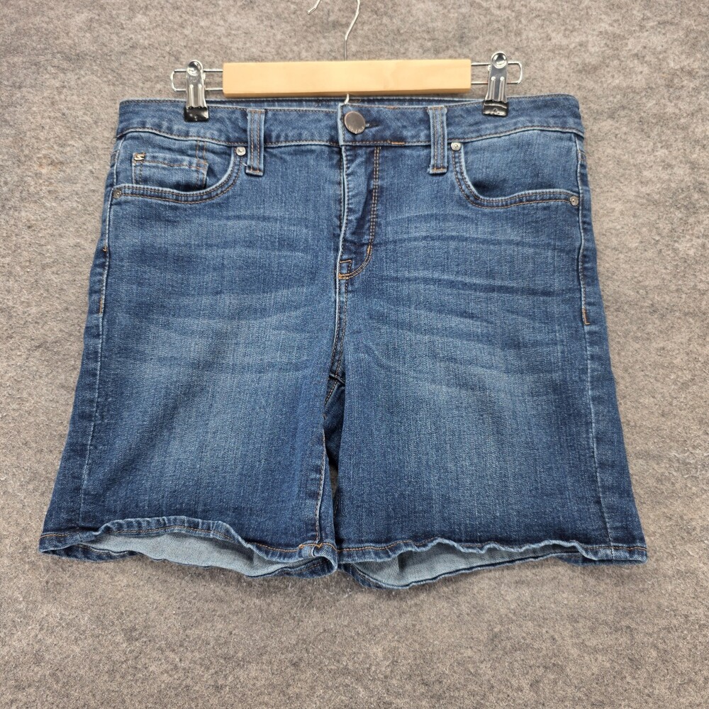 Seven 7 Jeans Shorts Womens 8 Weekend Blue Denim
